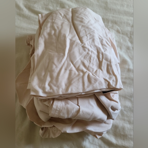 Hush. Iced 2.0 Sheet Set, Double/Full, Blush Pink - Picture 4 of 5